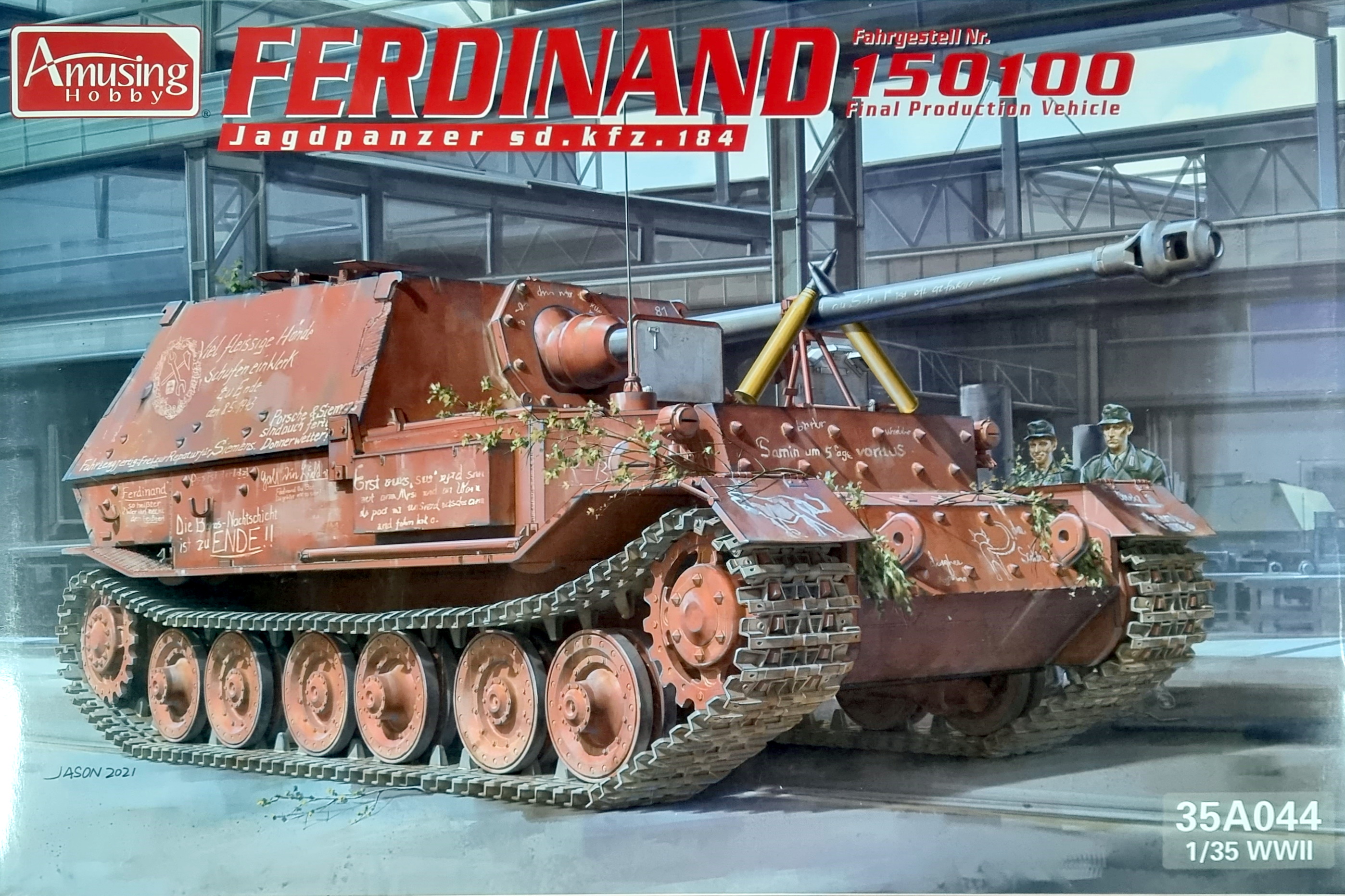 Ferdinand Fahrgestell Nr. 150100 - Jagdpanzer Sd.kfz.184 Ferdinand Fahrgestell Nr. 150100 - Jagdpanzer Sd.kfz.184