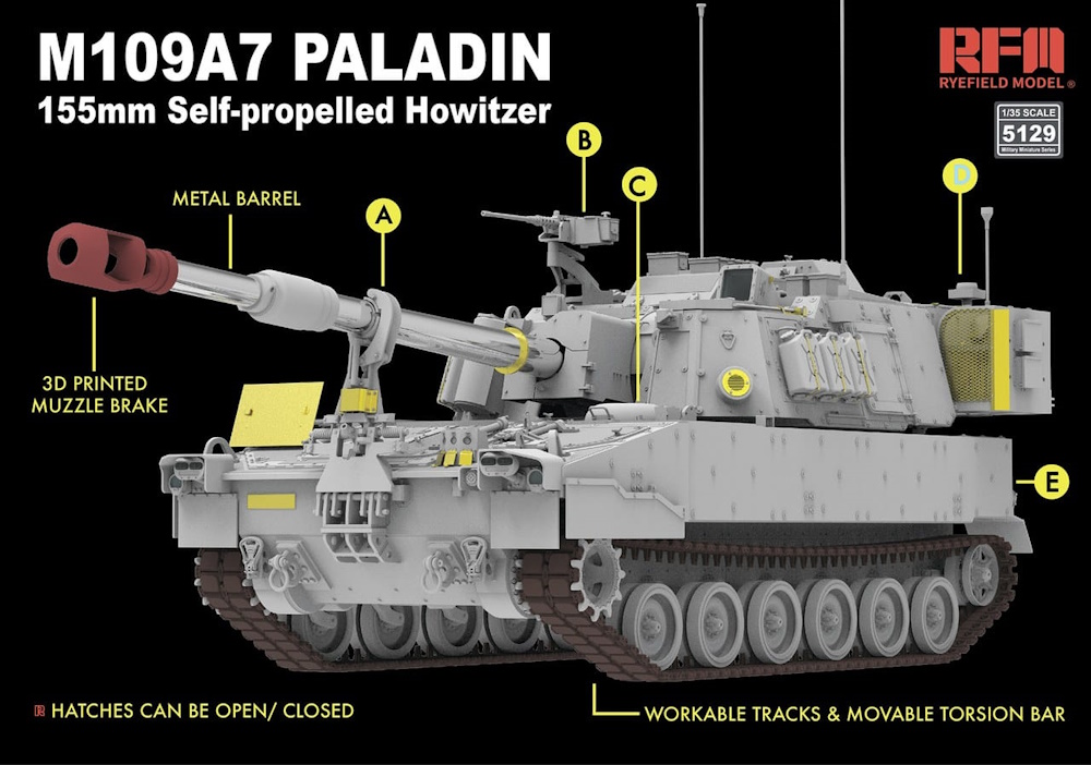 M109A7 Paladin Self-Propelled Howitzer M109A7 Paladin Self-Propelled Howitzer