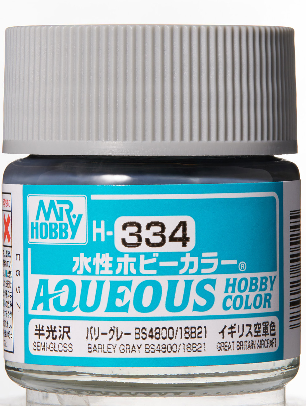 Mr. Aqueous Hobby Color - Barley Grey BS4800/18B21 - H334 - Gerstengrau BS4800/18B21 Mr. Aqueous Hobby Color - Barley Grey BS4800/18B21 - H334 - Gerstengrau BS4800/18B21