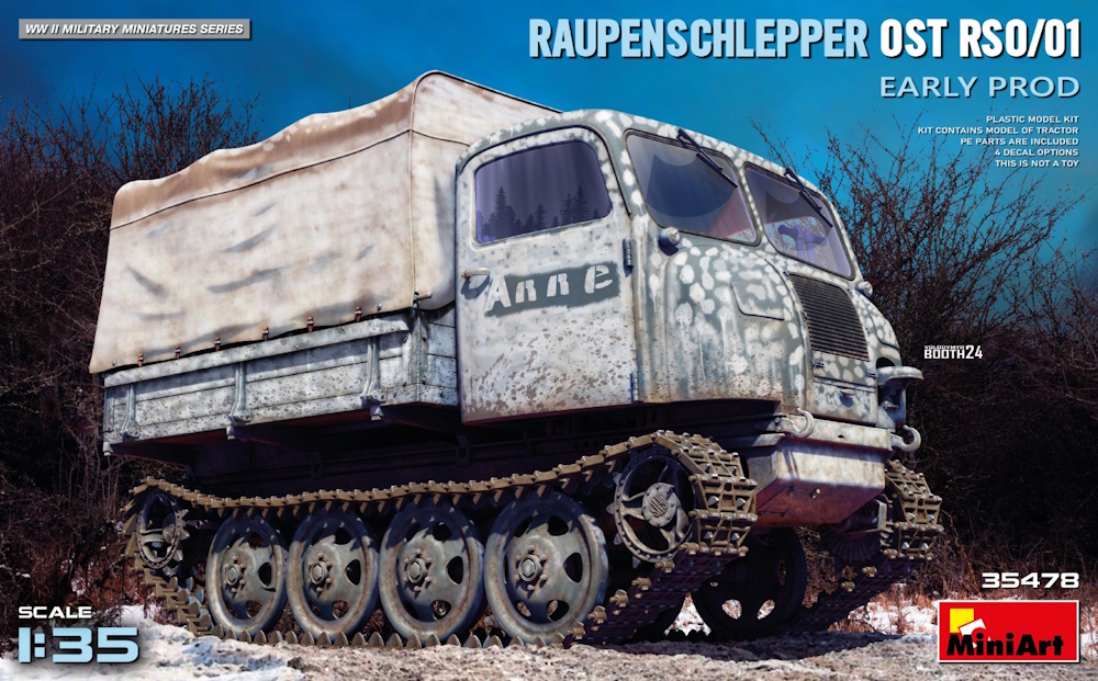 Raupenschlepper Ost RSO/01 - Frühe Produktion