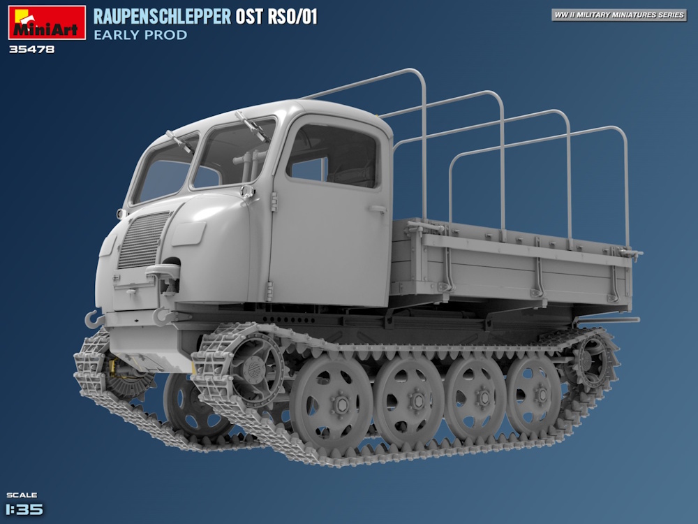 Raupenschlepper Ost RSO/01 - Frühe Produktion