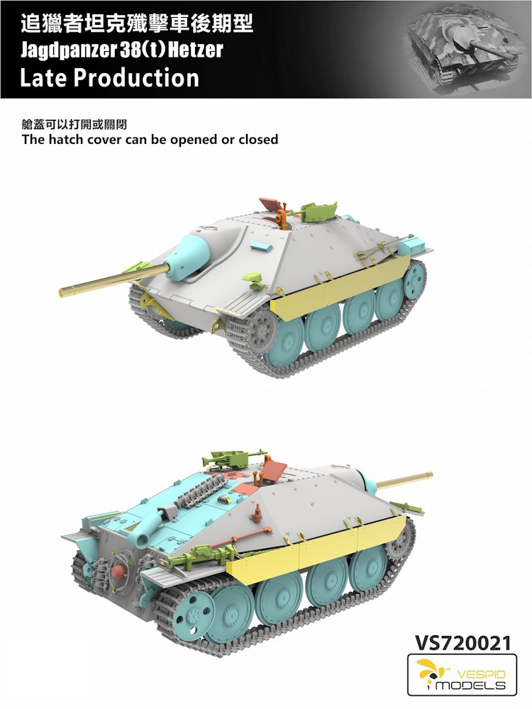 Jagdpanther 38(t) Hetzer - Late Production Jagdpanther 38(t) Hetzer - Late Production