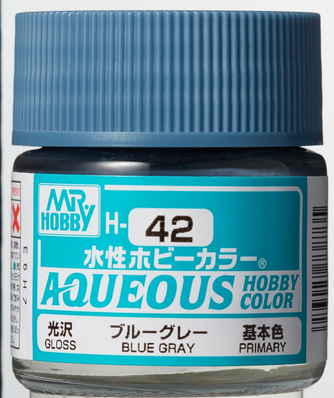 Mr. Aqueous Hobby Color - Blue Gray - H42 - Blau Grau Mr. Aqueous Hobby Color - Blue Gray - H42 - Blau Grau