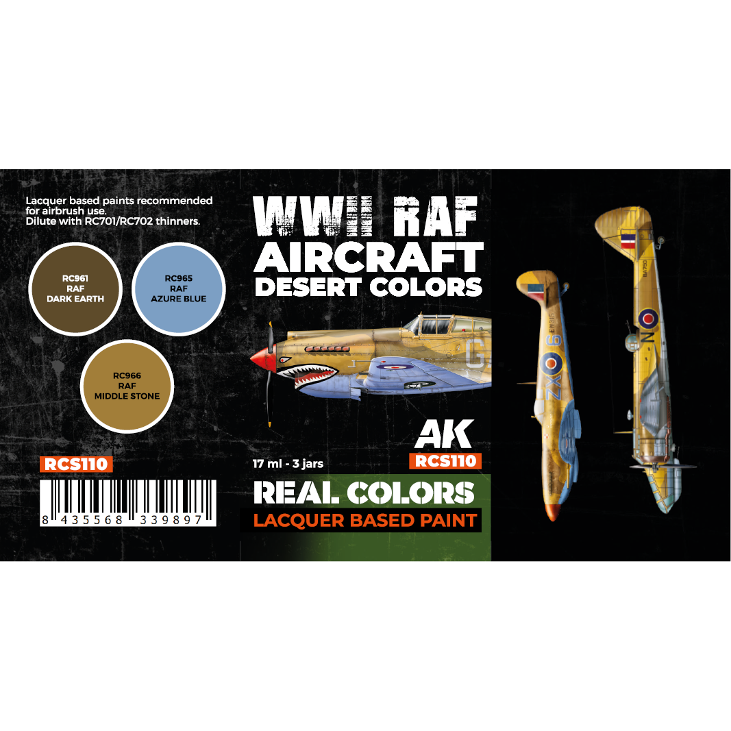 WWII RAF Aircraft Desert Colors SET