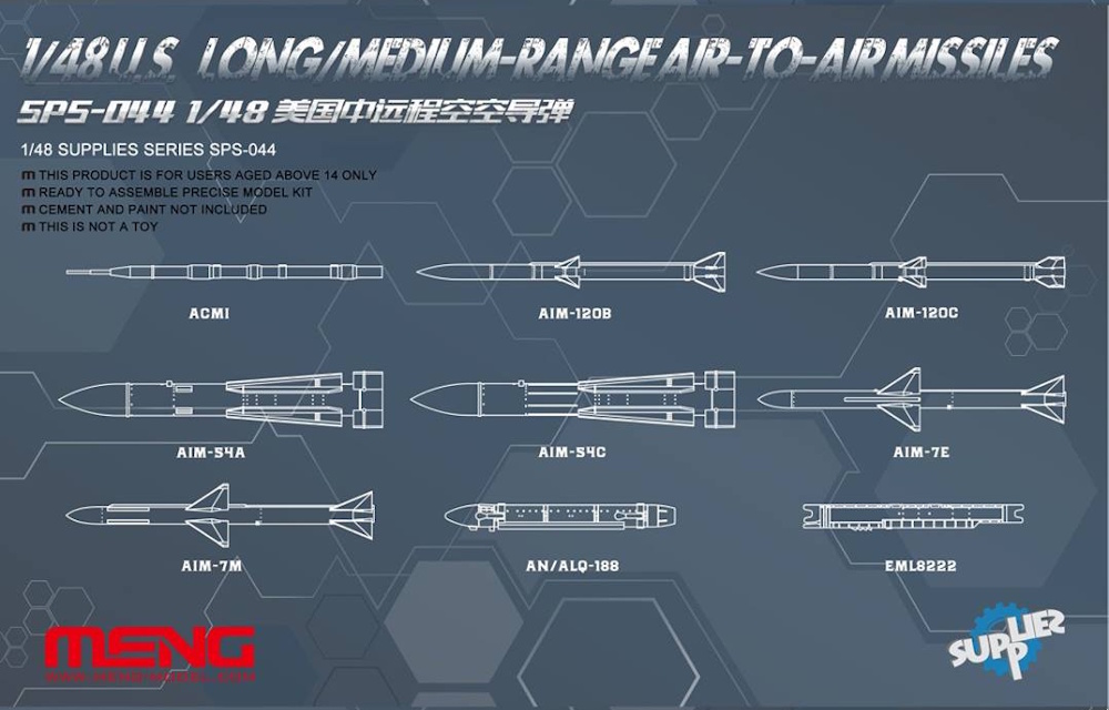 U.S. Long/Medium-Range Air-To-Air Missiles