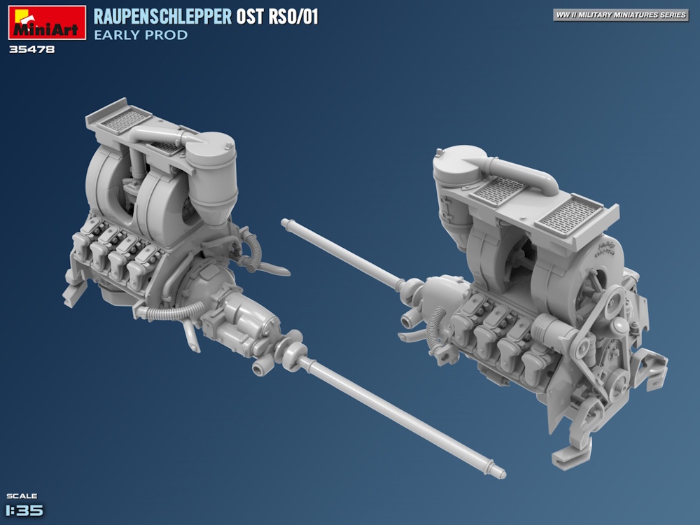 Raupenschlepper Ost RSO/01 - Frühe Produktion