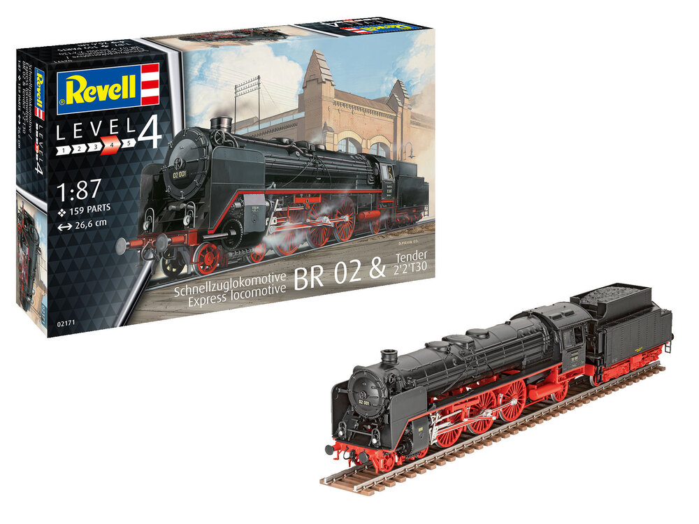 Schnellzuglokomotive BR02 - Tender 2'2' T30 Schnellzuglokomotive BR02 - Tender 2'2' T30