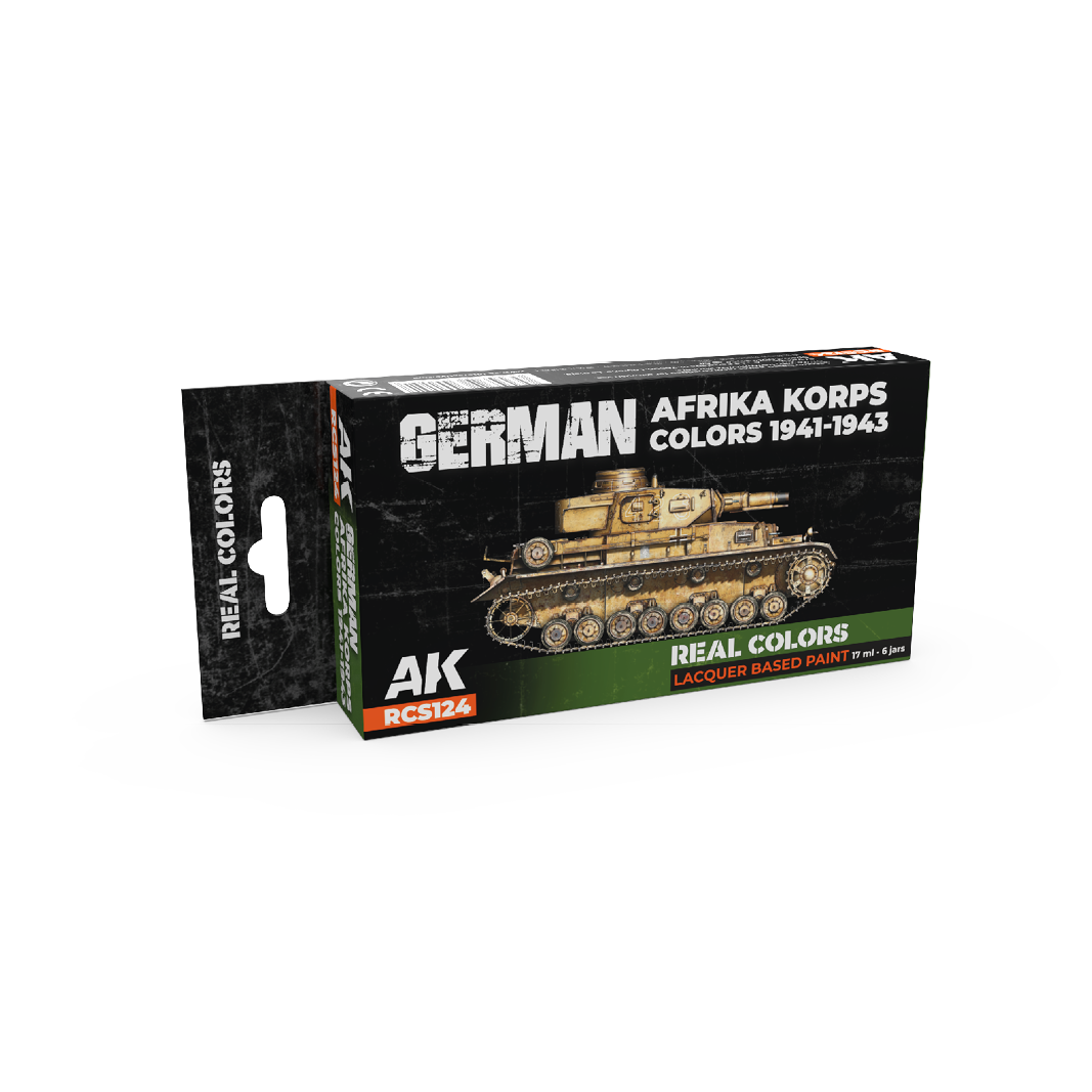 German Afrika Korps Colors 1941-1943 SET German Afrika Korps Colors 1941-1943 SET
