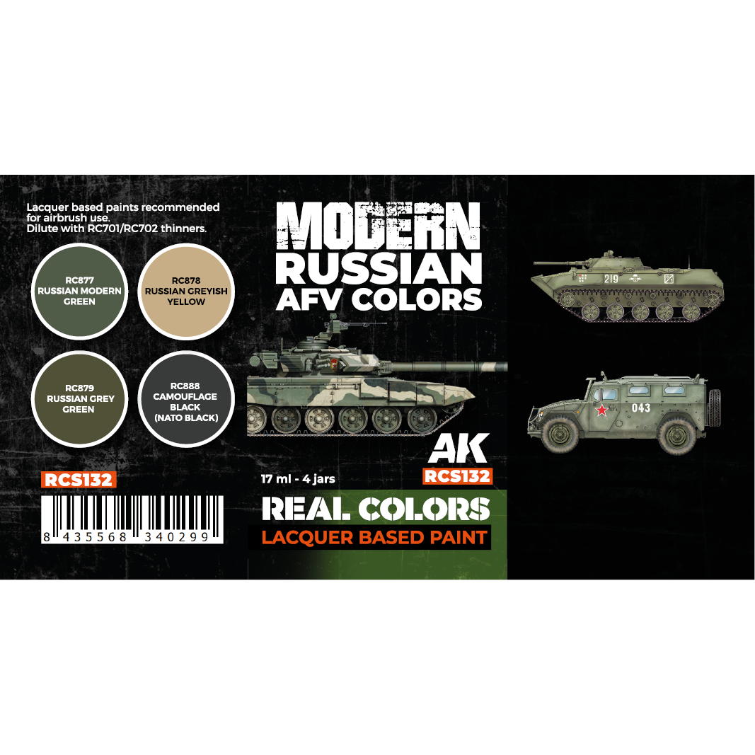 Modern Russian AFV Colors SET Modern Russian AFV Colors SET