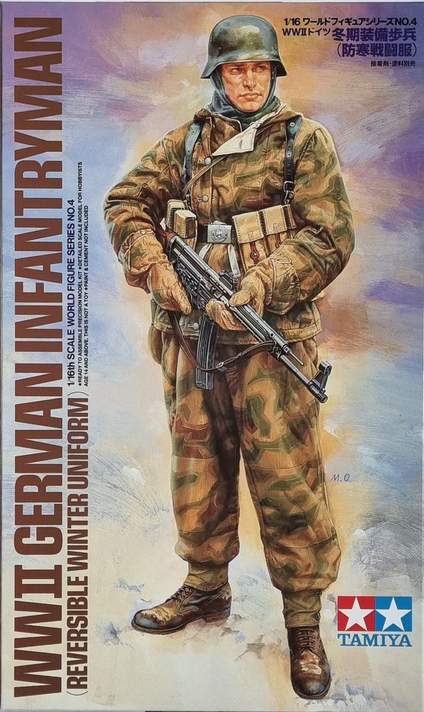WWII German Infrantryman - Reversible Winter Uniform WWII German Infrantryman - Reversible Winter Uniform
