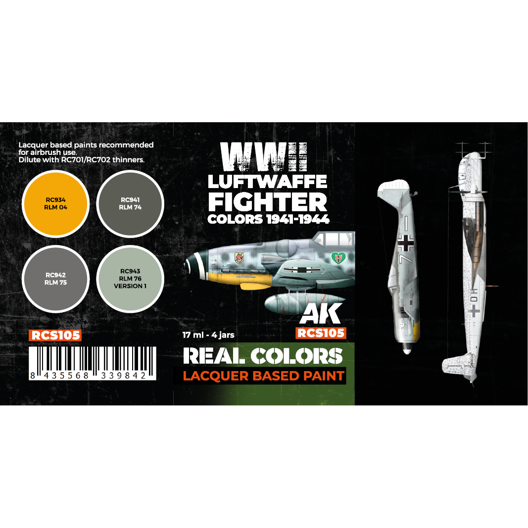 Luftwaffe Fighter Colors 1941-1944 SET Luftwaffe Fighter Colors 1941-1944 SET