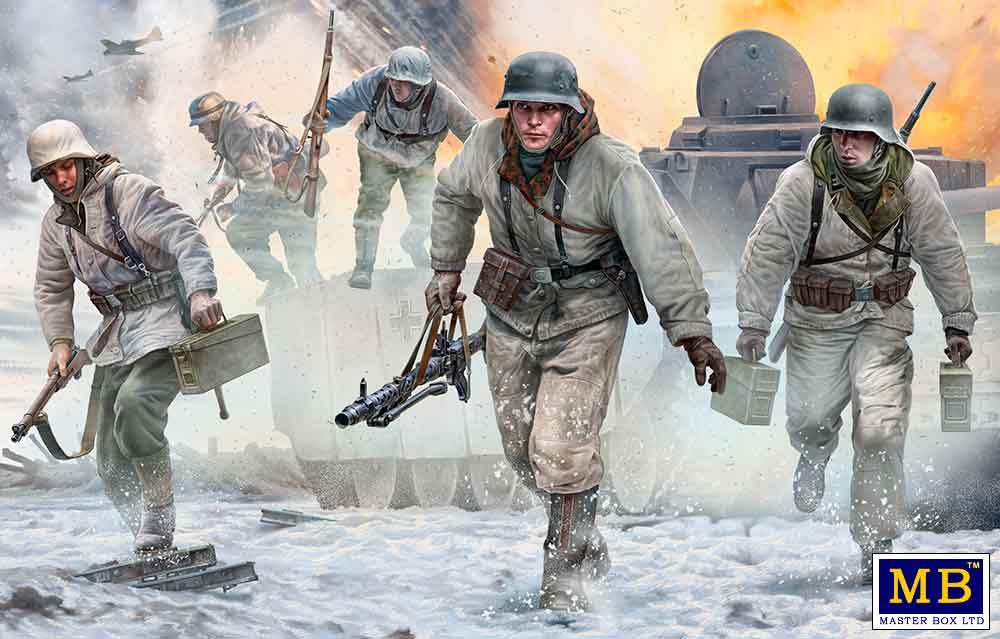 German Machinegun Team. Autumn-Winter 1944. German Machinegun Team. Autumn-Winter 1944.