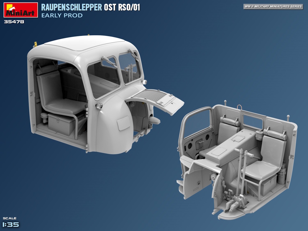 Raupenschlepper Ost RSO/01 - Frühe Produktion