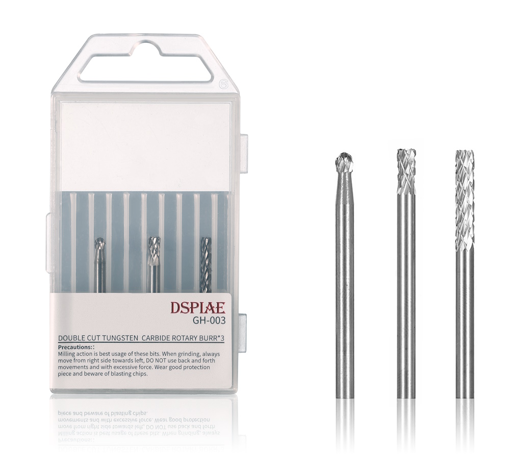 Doppelschnitt-Wolframkarbid-Rotationsfräser - Double Cut Tungsten Carbide Rotary Burr - GH-003 Doppelschnitt-Wolframkarbid-Rotationsfräser - Double Cut Tungsten Carbide Rotary Burr - GH-003