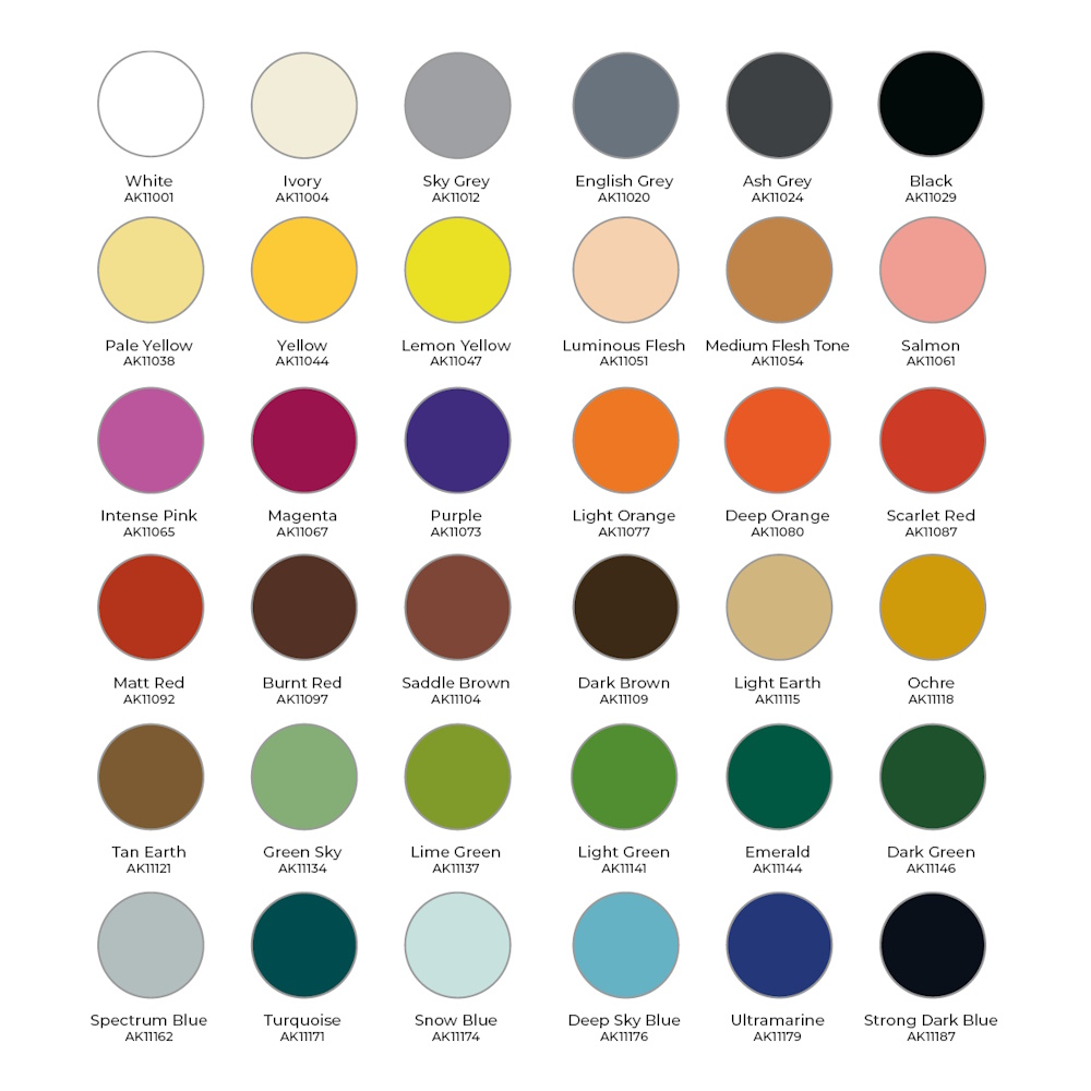 WARGAME PAINT IT ALL BOX x36 WARGAME PAINT IT ALL BOX x36