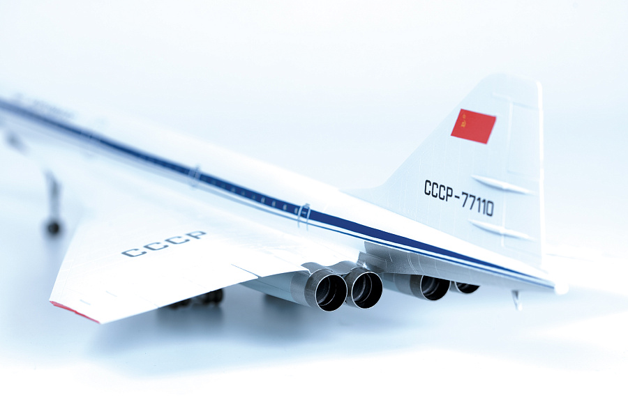 Soviet supersonic airliner Tu-144