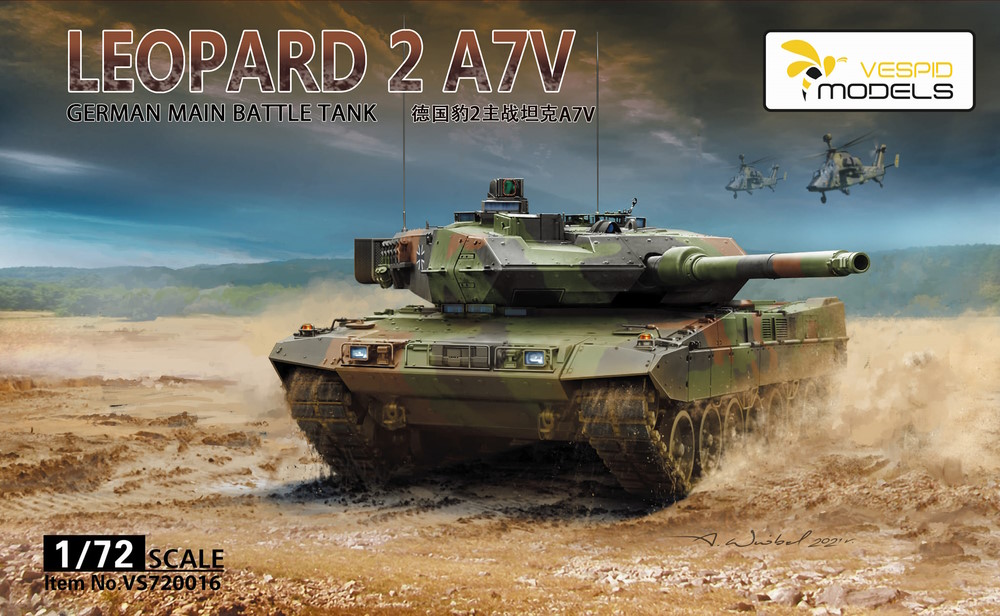 Leopard 2 A7V - German Main Battle Tank 2016 Production Leopard 2 A7V - German Main Battle Tank 2016 Production