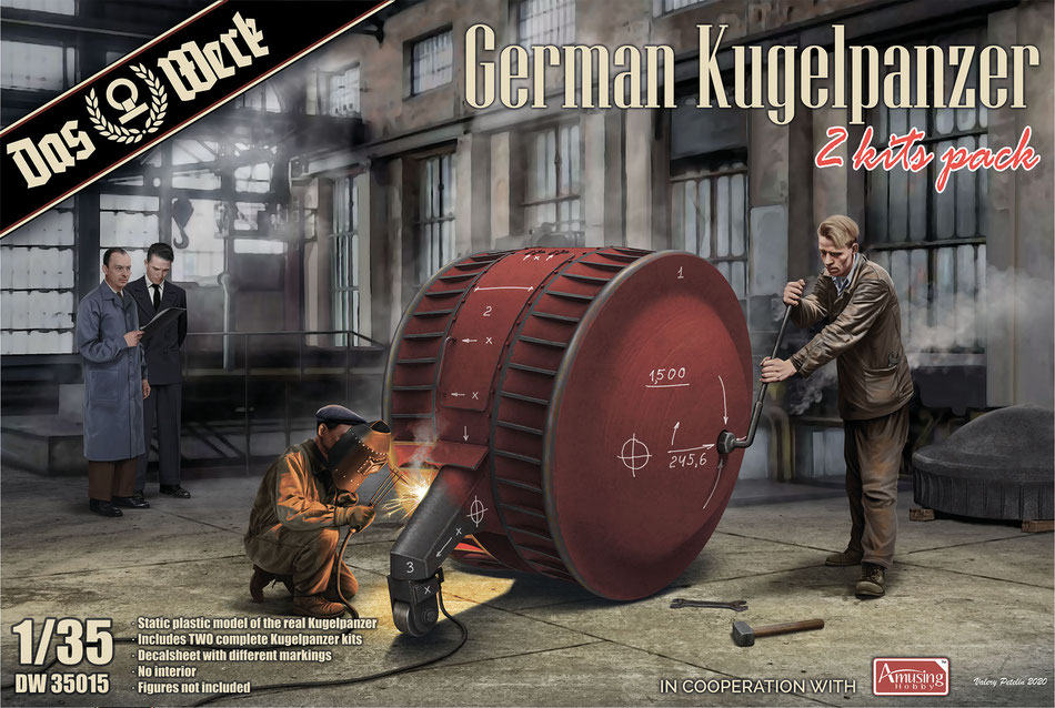 German Kugelpanzer (2 Kits Pack) German Kugelpanzer (2 Kits Pack)