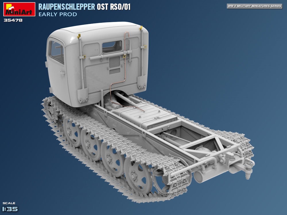 Raupenschlepper Ost RSO/01 - Frühe Produktion