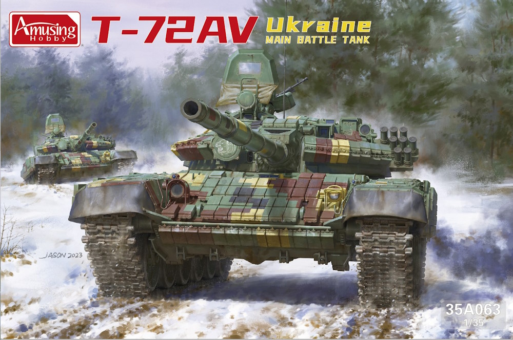T-72AV Ukraine Main Battle Tank