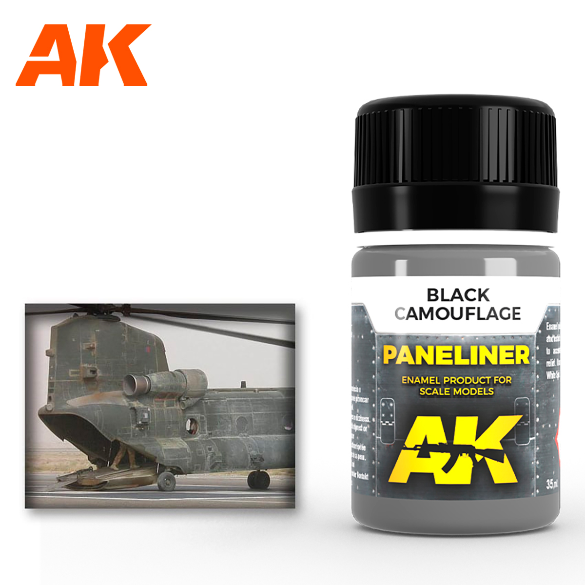 Paneliner For Black Camouflage Paneliner For Black Camouflage