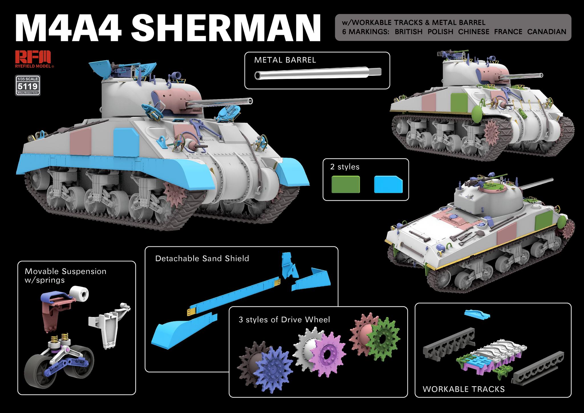 M4A4 Sherman M4A4 Sherman