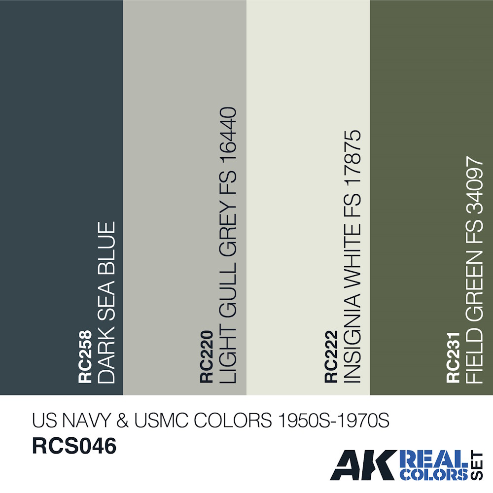 US Navy & USMC Colors 1950s - 1970s US Navy & USMC Colors 1950s - 1970s