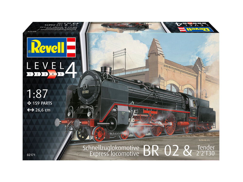 Schnellzuglokomotive BR02 - Tender 2'2' T30 Schnellzuglokomotive BR02 - Tender 2'2' T30