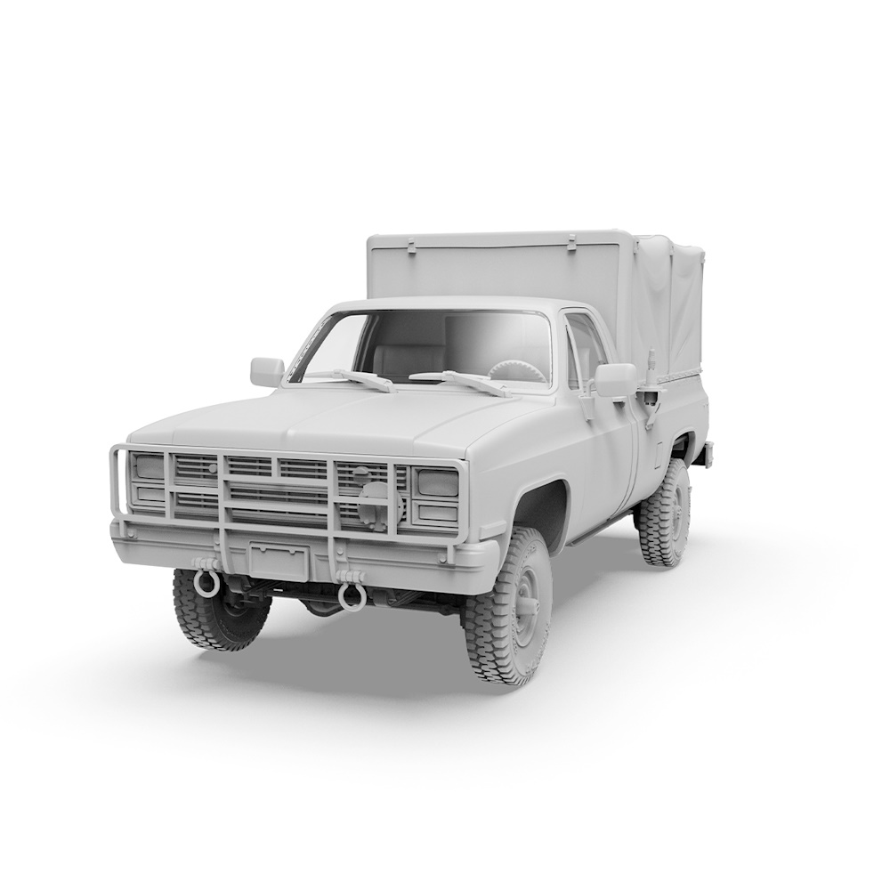M1008 Cargo Carrier with Tarp