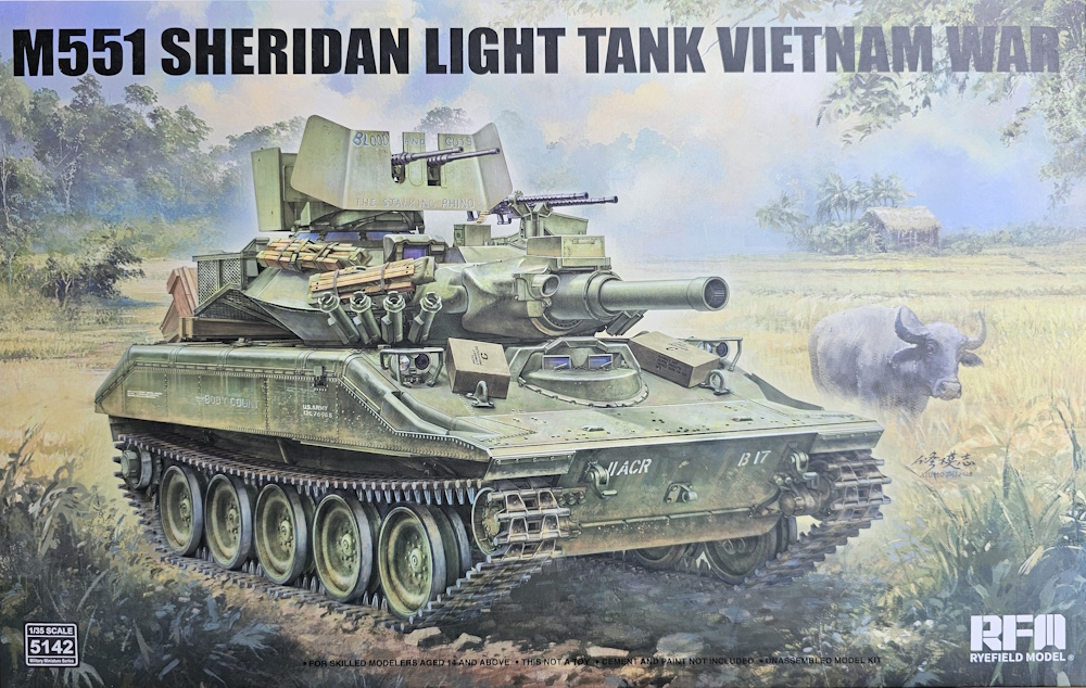 M551 Light Tank Sheridan Vietnam War