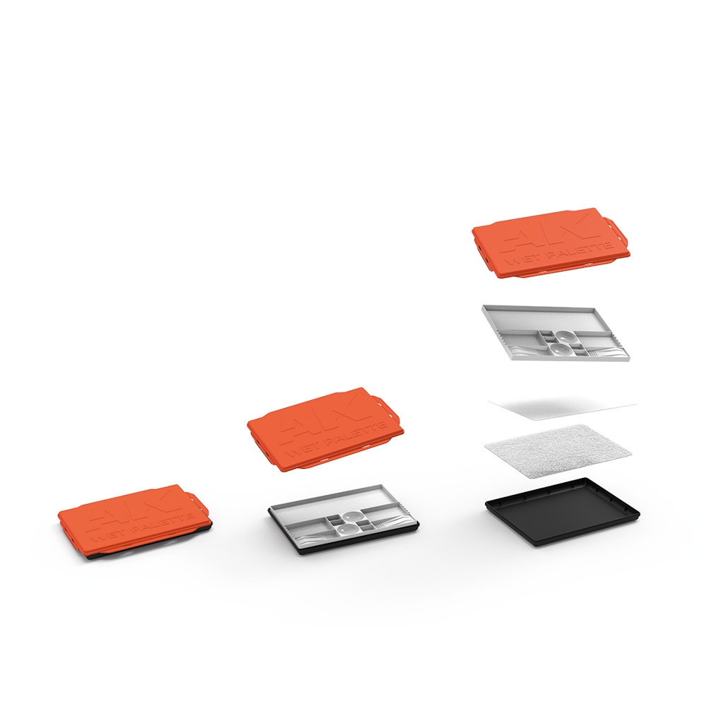 AK Wet Palette - Nasspalette AK Wet Palette - Nasspalette