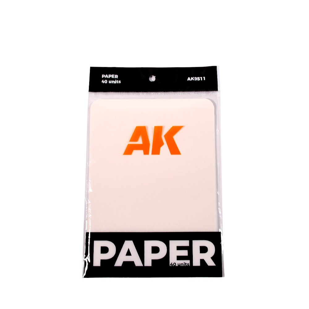 40 Blatt Ersatzpapier für AK Nasspalette 40 Blatt Ersatzpapier für AK Nasspalette