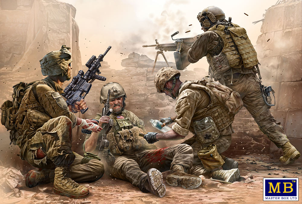 Modern US Infantry "Under Fire"