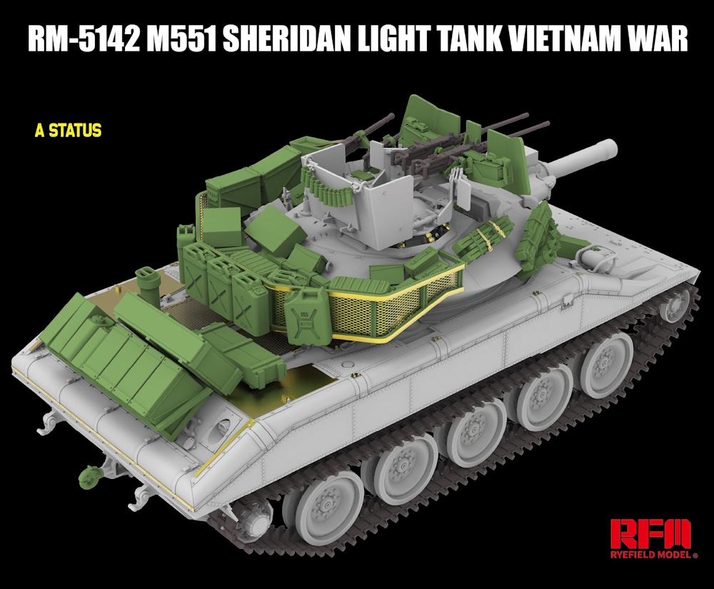 M551 Light Tank Sheridan Vietnam War