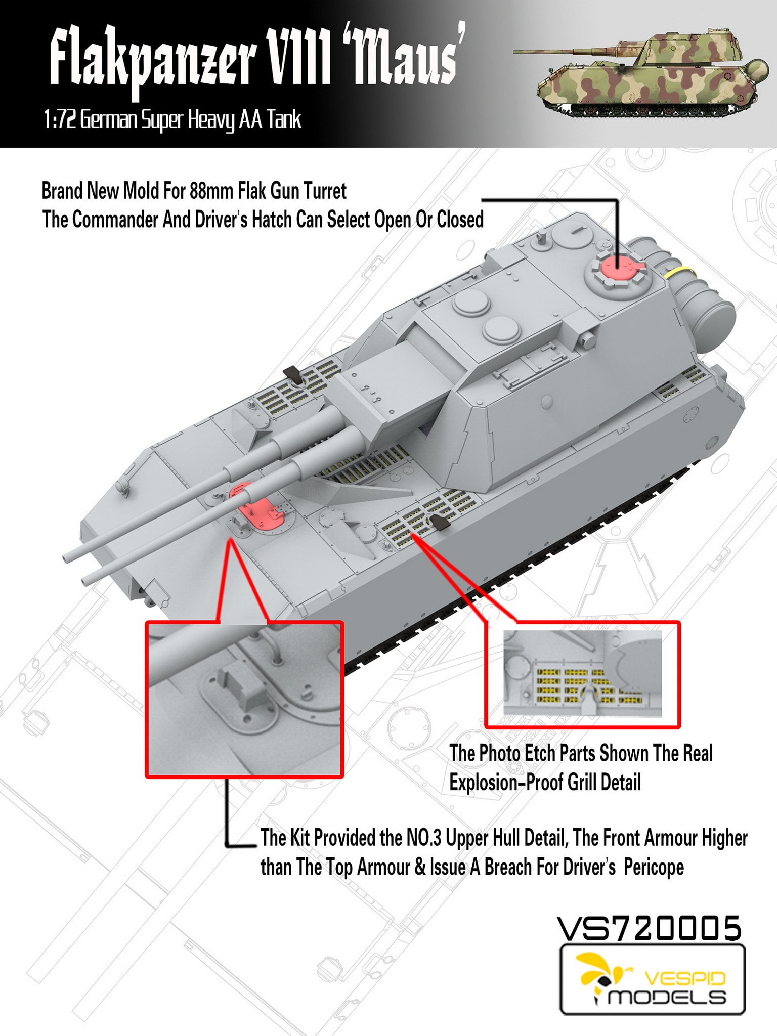 Flakpanzer VIII Maus Flakpanzer VIII Maus