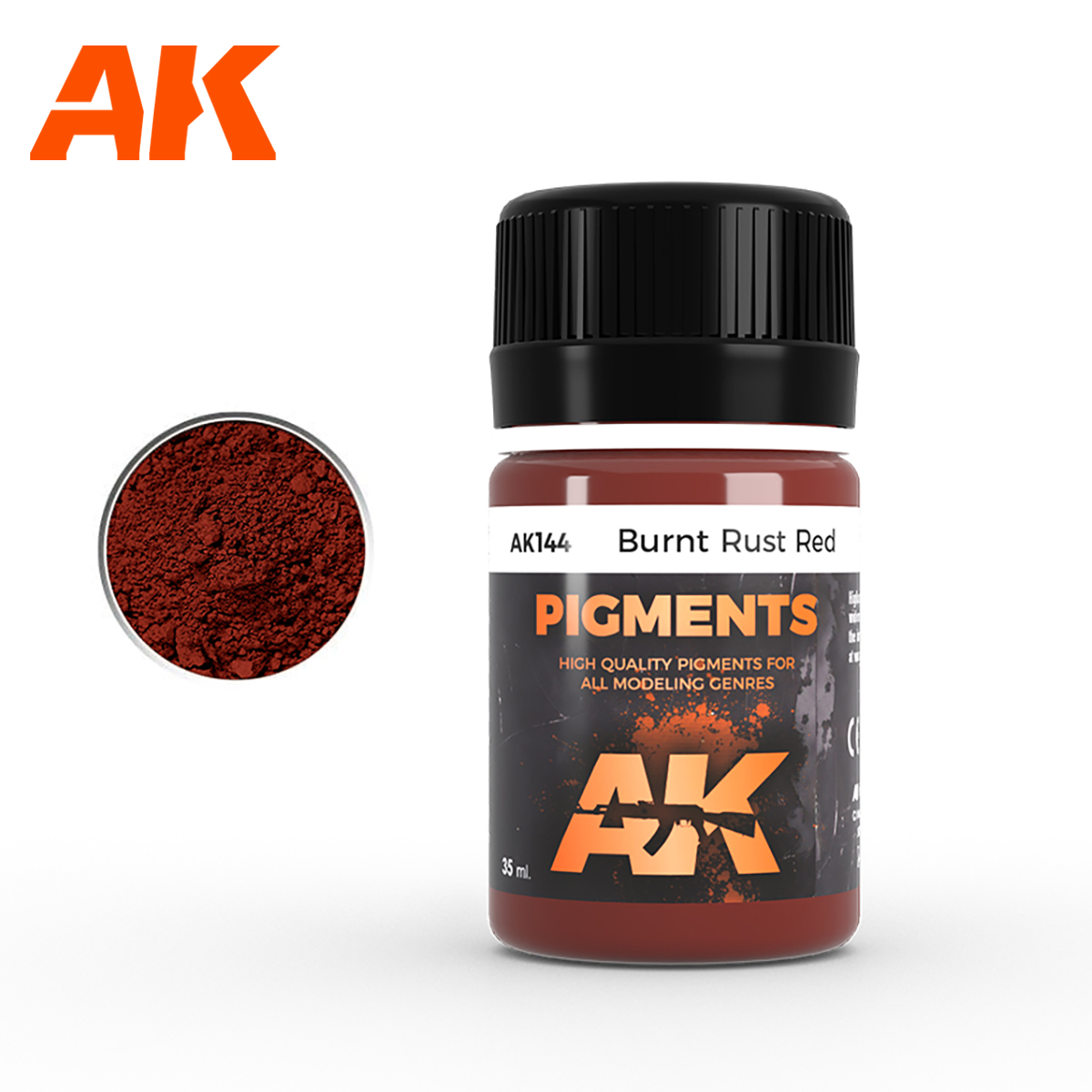 Burnt Rust Red Pigment Burnt Rust Red Pigment