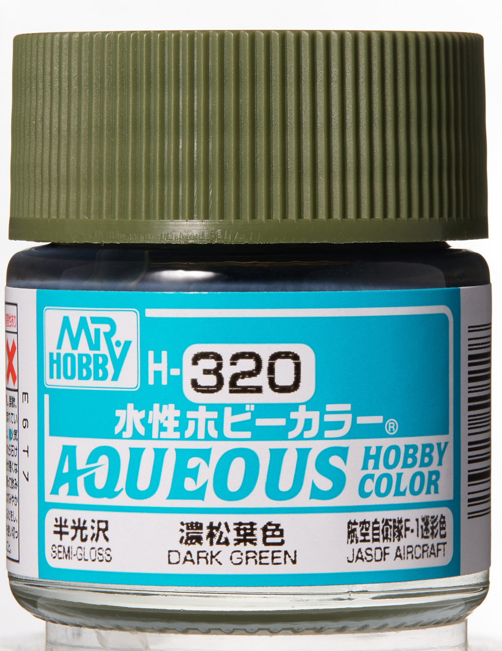 Mr. Aqueous Hobby Color - Dark Green - H320 - Dunkelgrün Mr. Aqueous Hobby Color - Dark Green - H320 - Dunkelgrün