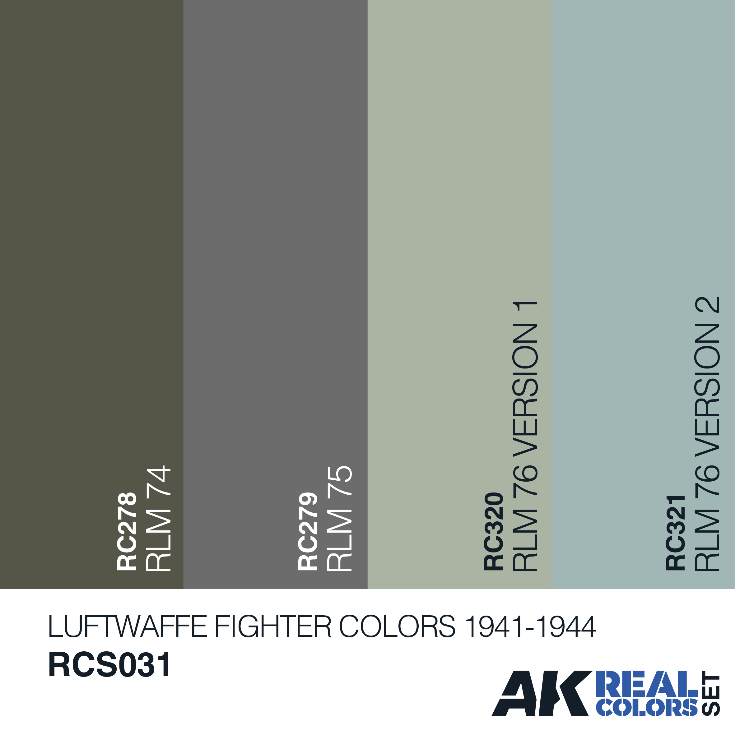 Luftwaffe Fighter Colors 1941-1944 Luftwaffe Fighter Colors 1941-1944