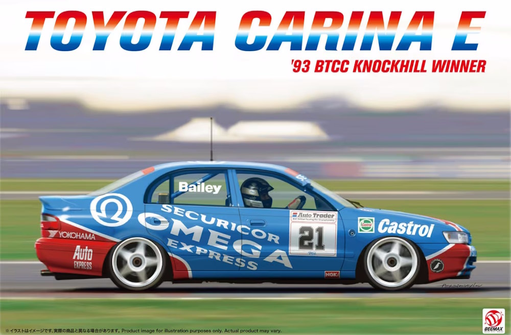 Toyota Carina ST191 BTCC Omega 1993 Knockhill Winner