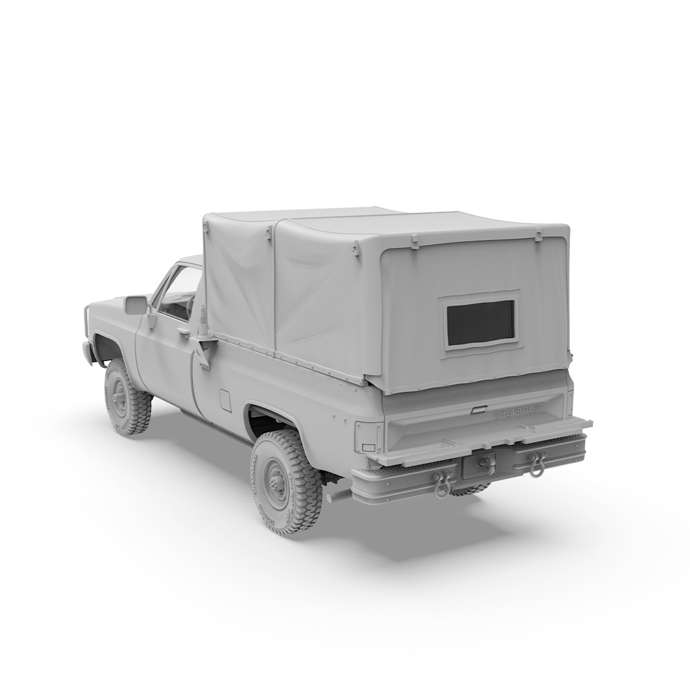 M1008 Cargo Carrier with Tarp