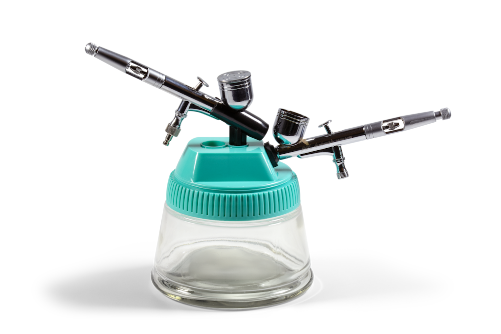 Airbrush Cleaning Pot - Airbrush-Reinigungstopf Airbrush Cleaning Pot - Airbrush-Reinigungstopf