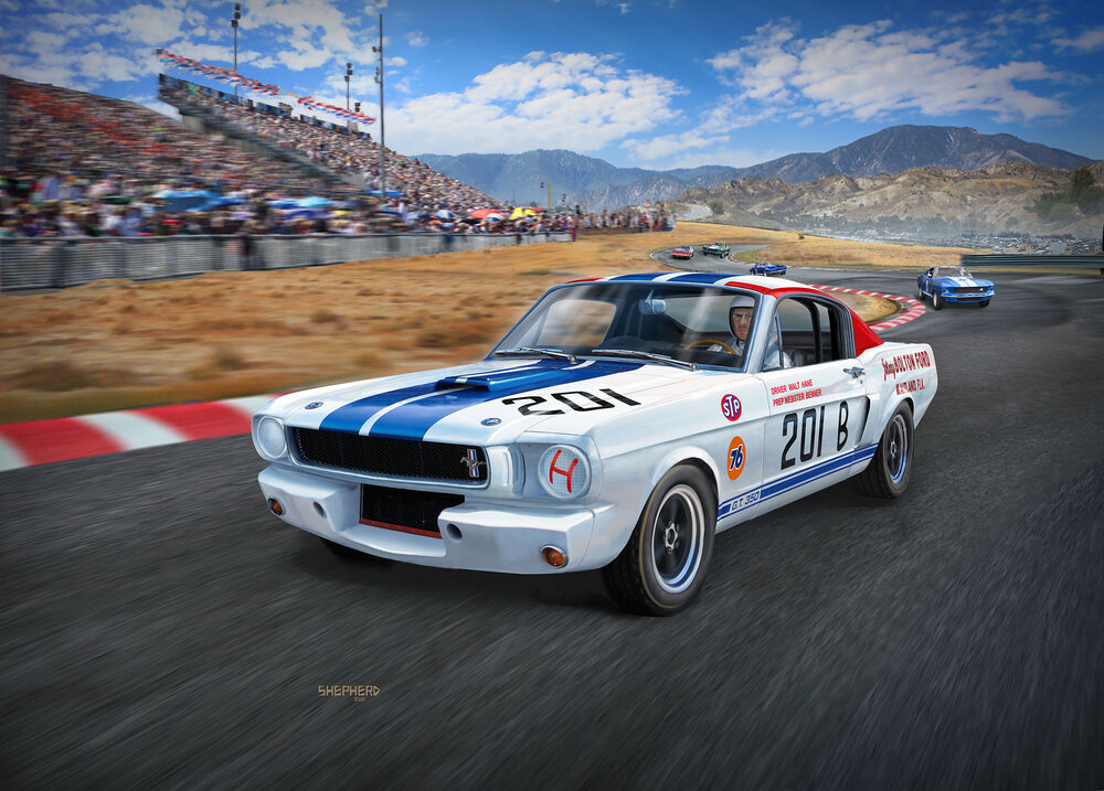 Model Set 1966 Shelby GT 350 R