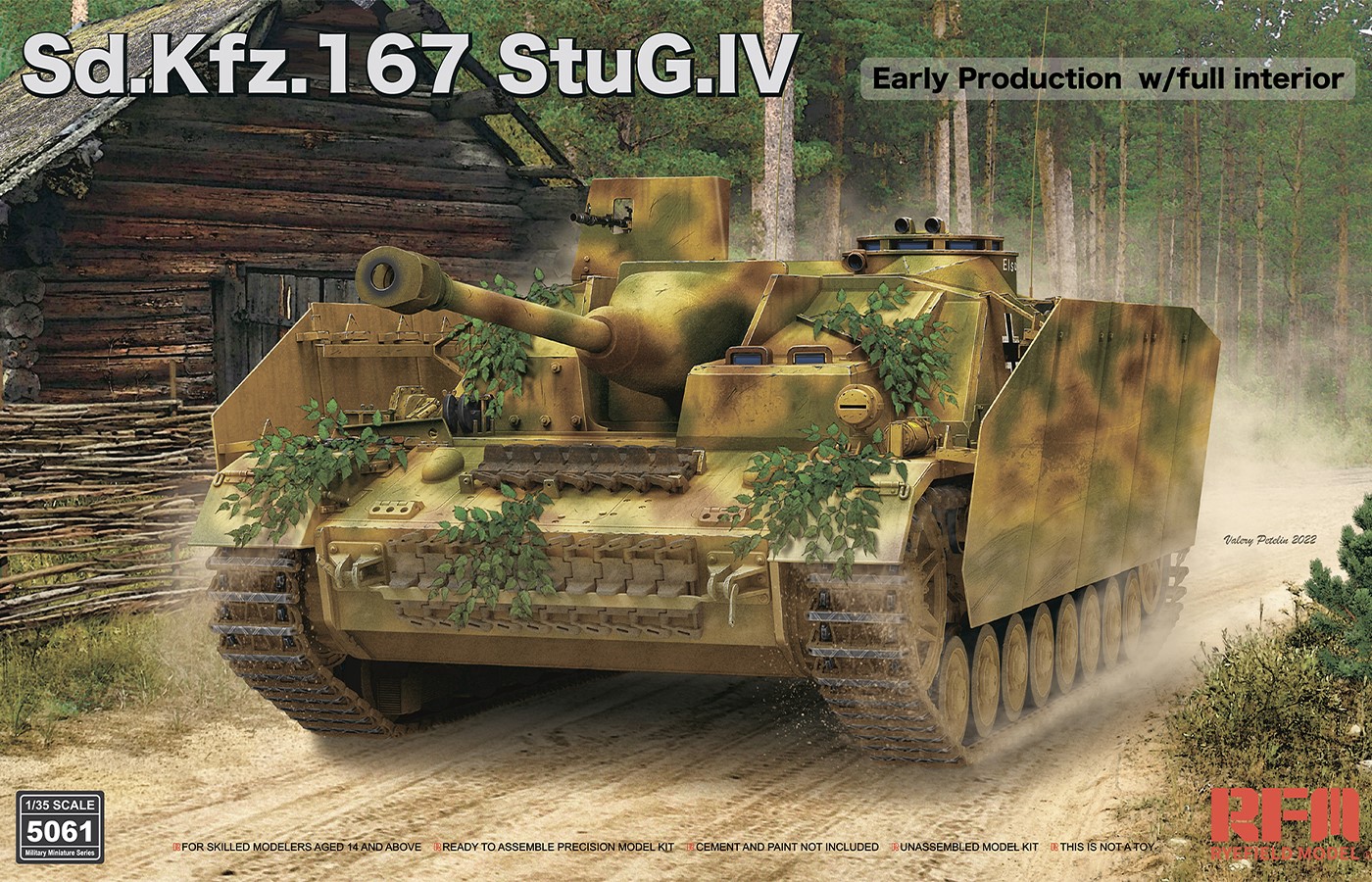 Sd.Kfz. 167 StuG IV - Early Production w/full interior