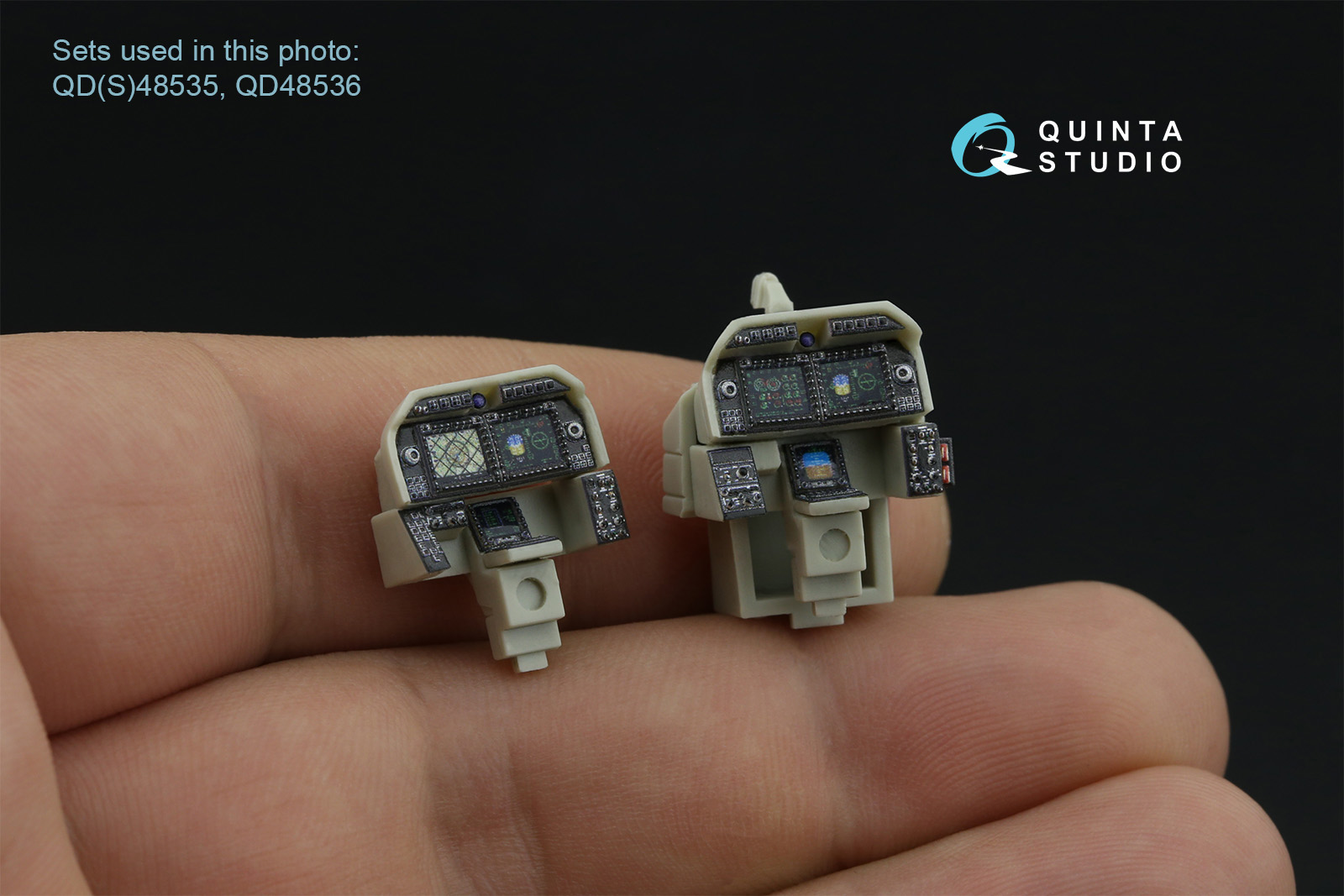 AH-1Z Zulu Cobra/Viper luminous displays for QD+48535/QDS-48535 sets (KittyHawk)