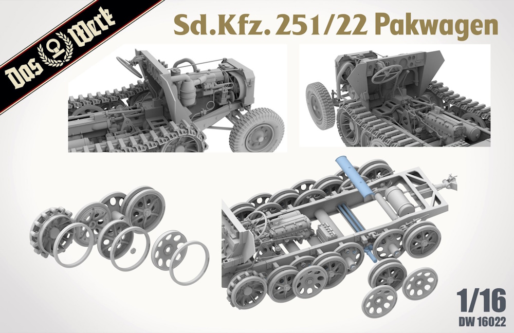 Sd.Kfz.251/22 Ausf.D "Pakwagen" Sd.Kfz.251/22 Ausf.D "Pakwagen"