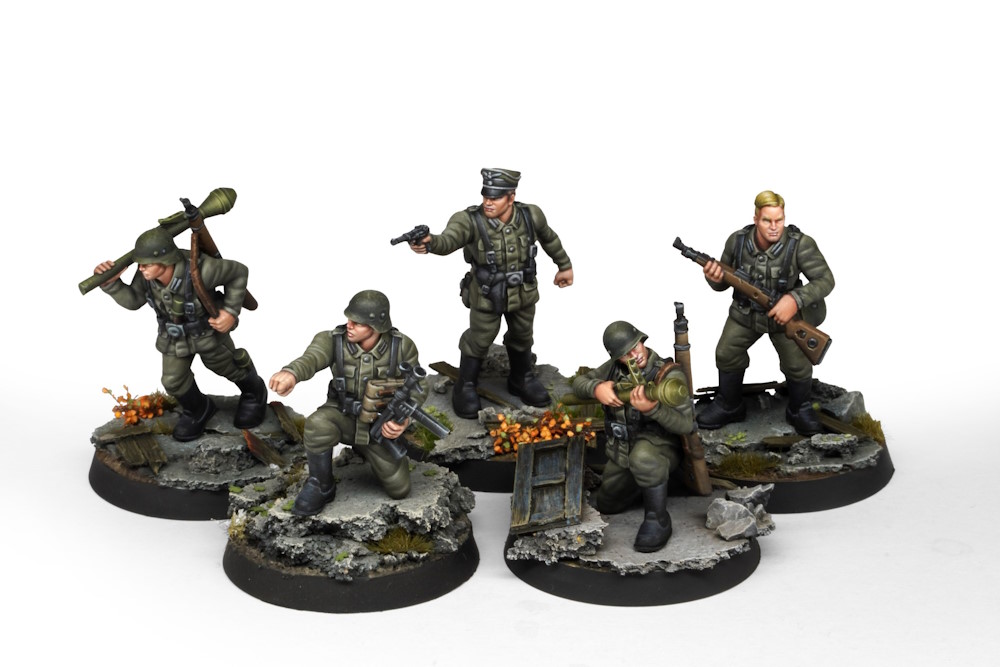 Fortunate Sons · Panzergrenadier Division · 10 Miniatures 30mm Scale Fortunate Sons · Panzergrenadier Division · 10 Miniatures 30mm Scale