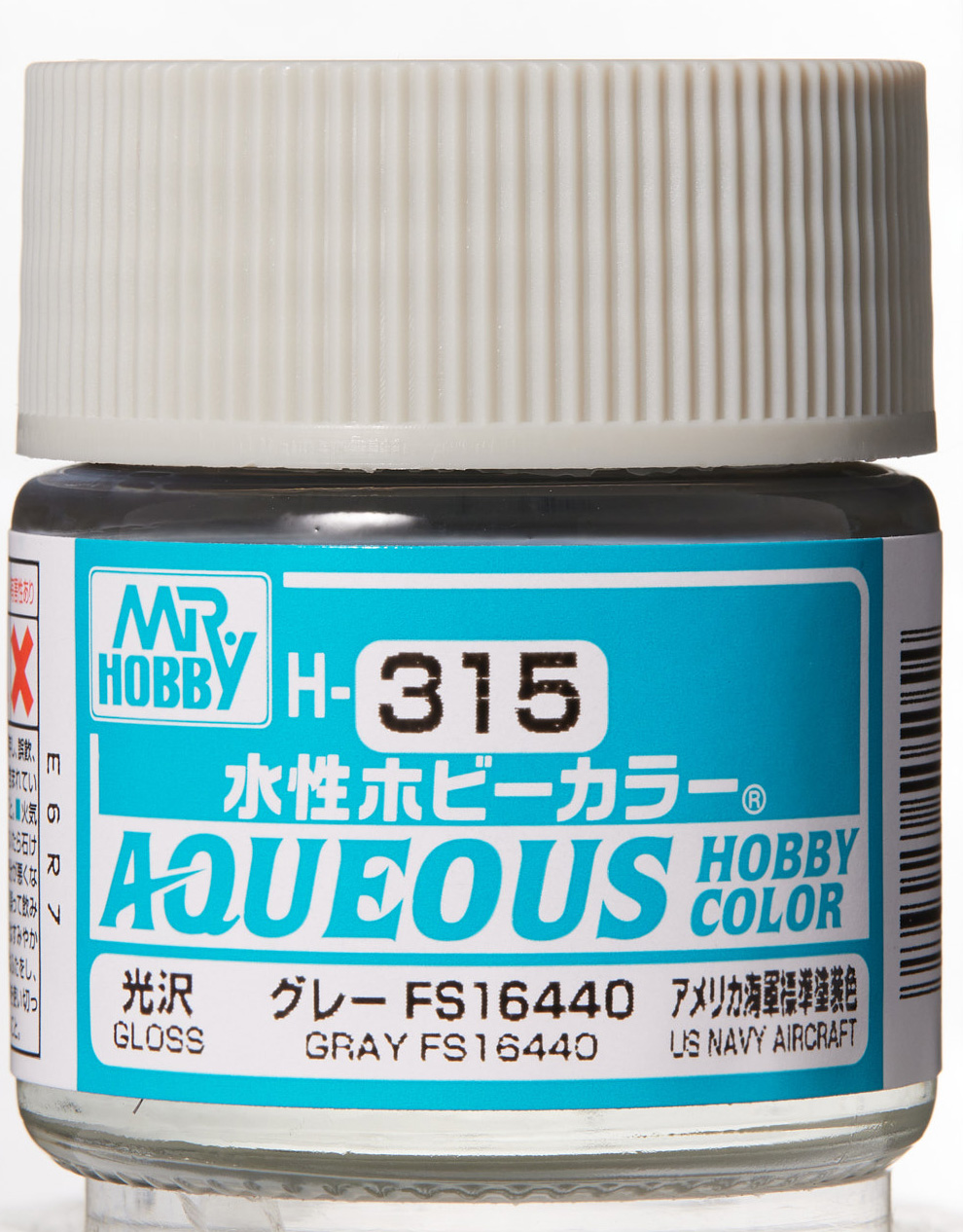 Mr. Aqueous Hobby Color - Gray FS16440 - H315 - Grau FS16440 