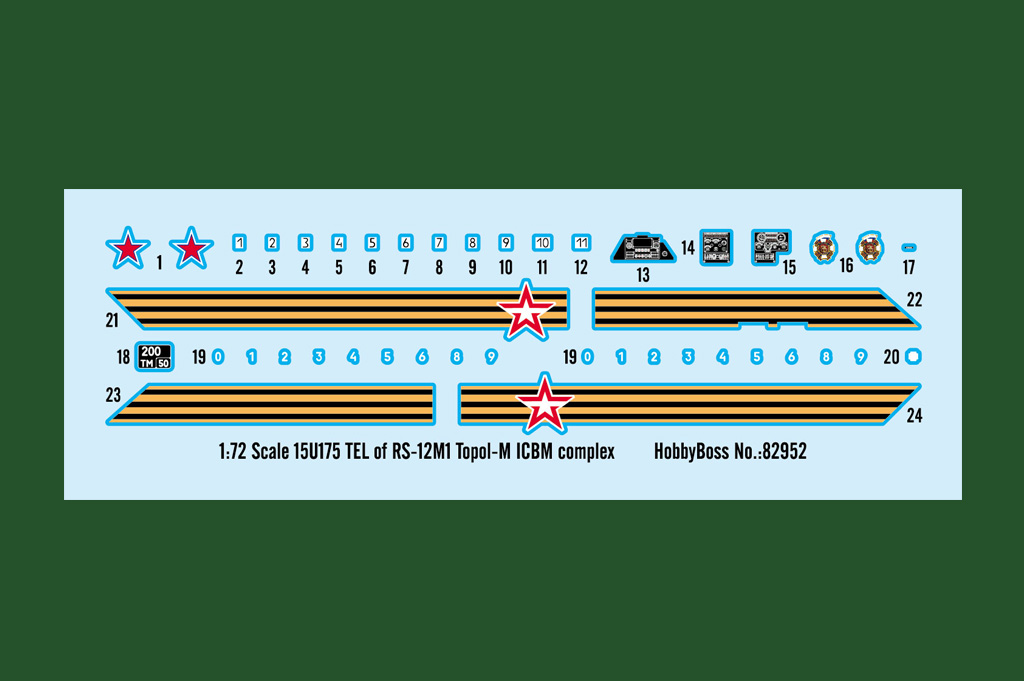 15U175 TEL of RS-12M1 Topol-M ICBM complex 15U175 TEL of RS-12M1 Topol-M ICBM complex
