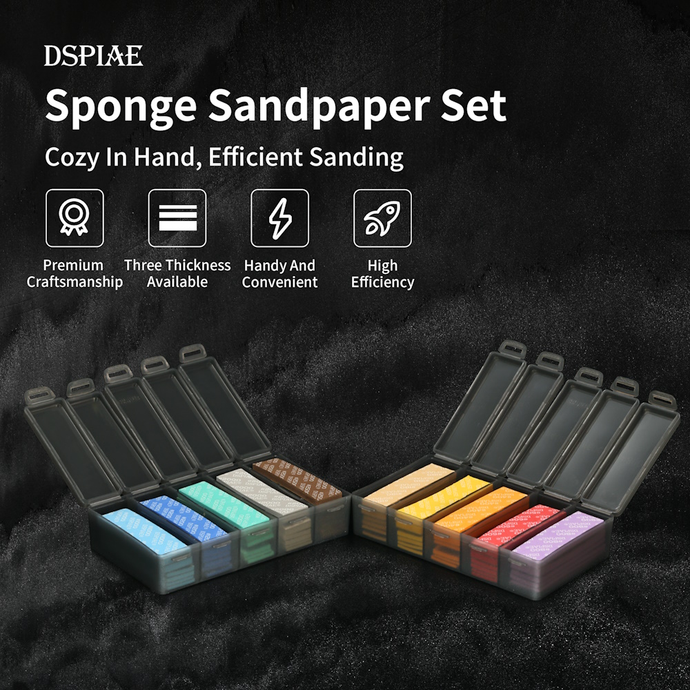 Schleifschwamm-Set (Grob) - Sanding Sponge Set (Coarse) - SS-S01