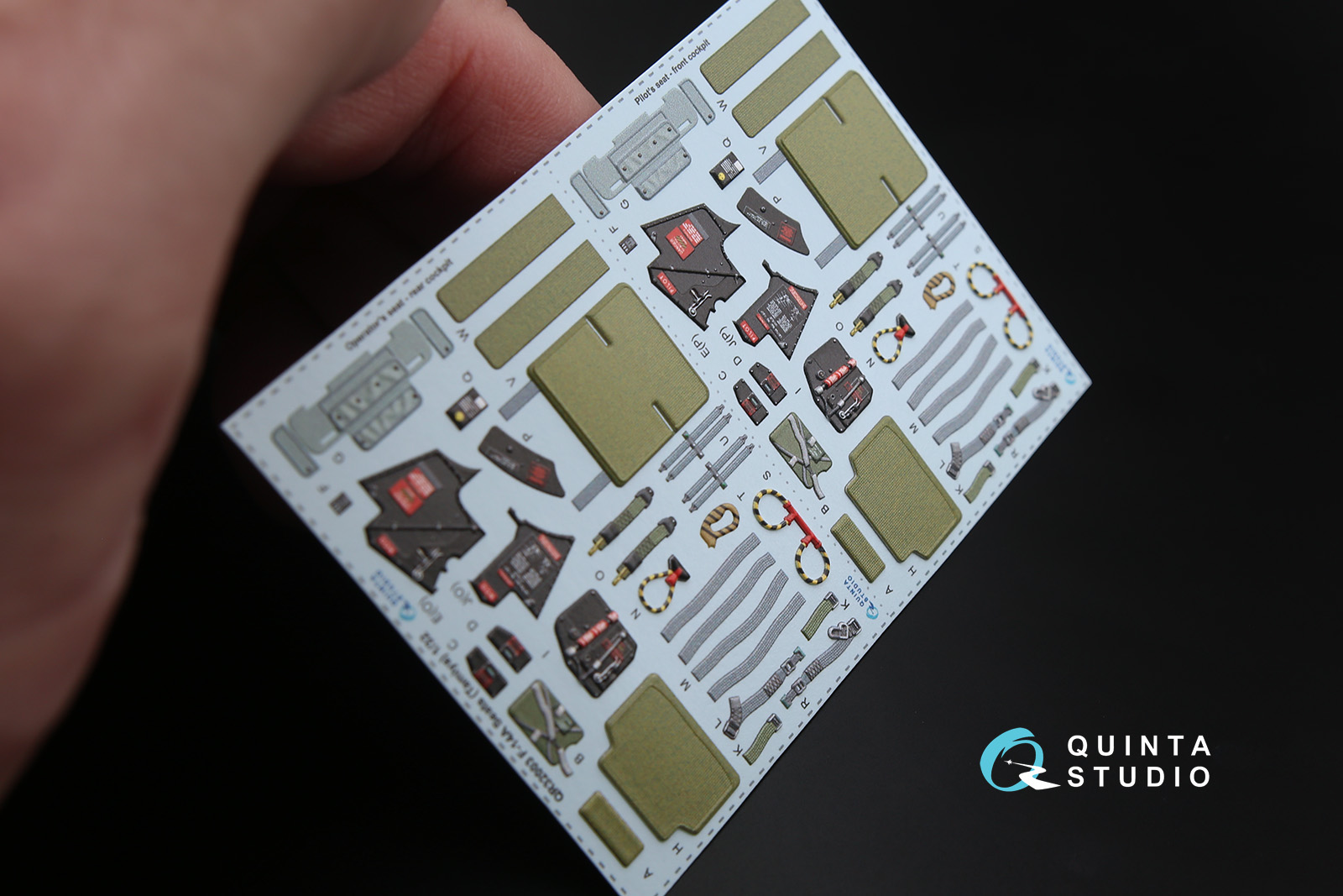 GRU-7A ejection seats for F-14A (2pcs) (for Tamiya kit)